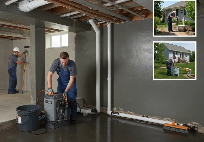 Basement Waterproofing and Flood Prevention process in Panama City Beach, FL